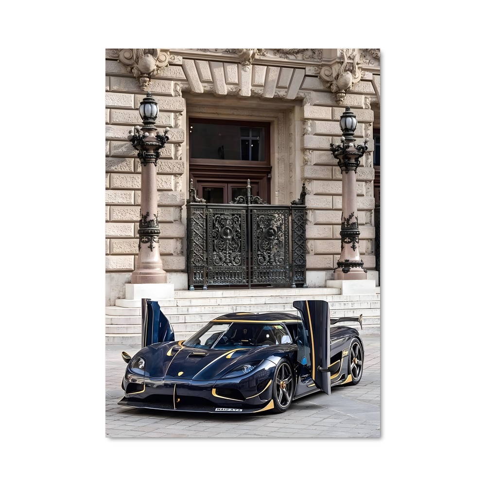 Poster Supercar Nocturne